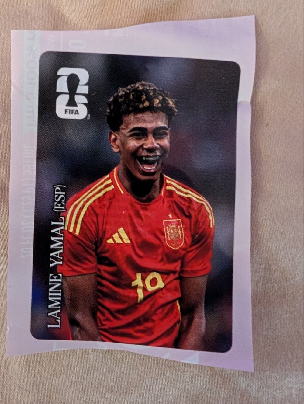 Lamine Yamal Coca Cola Panini Sticker 2026 FIFA World Cup 26 Spain #CC1